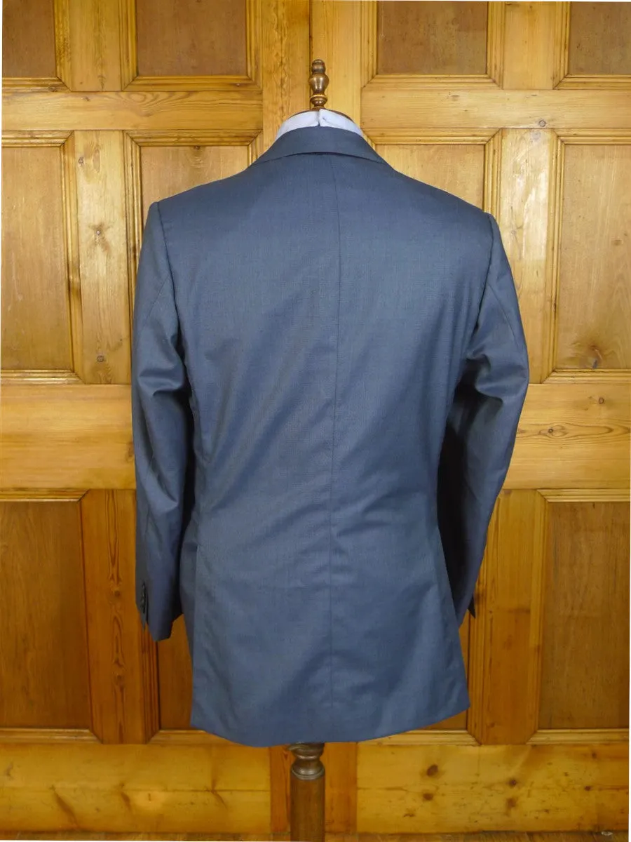 250724/044 immaculate kent haste lachter 2015 savile row bespoke teal blue solaro worsted suit 44-45 regular to long