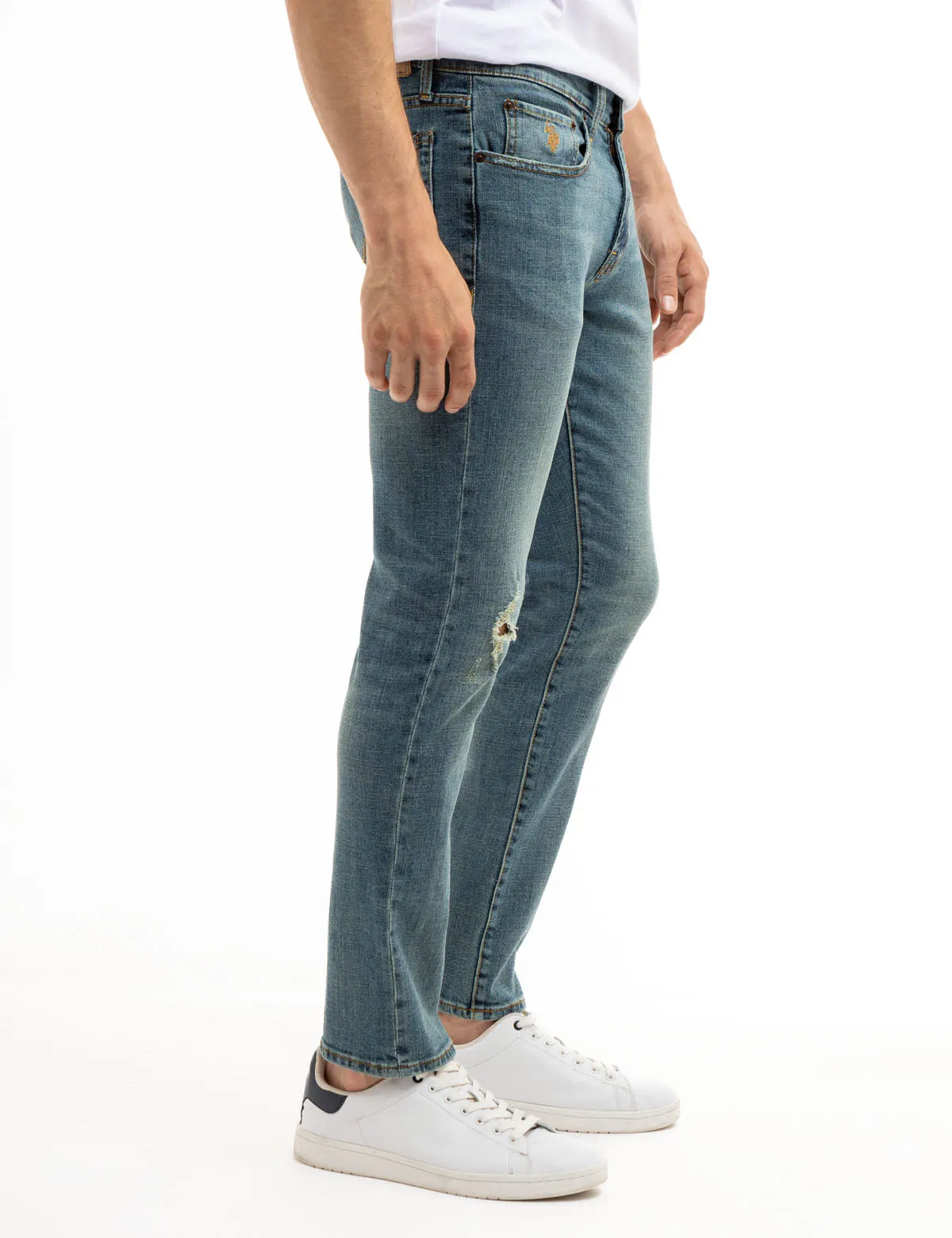 5 POCKET STRETCH SLIM FIT JEANS