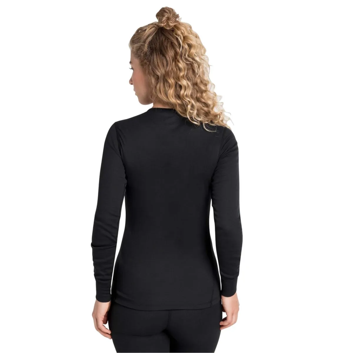 Active Warm Eco Long Sleeve Crew Baselayer - Black