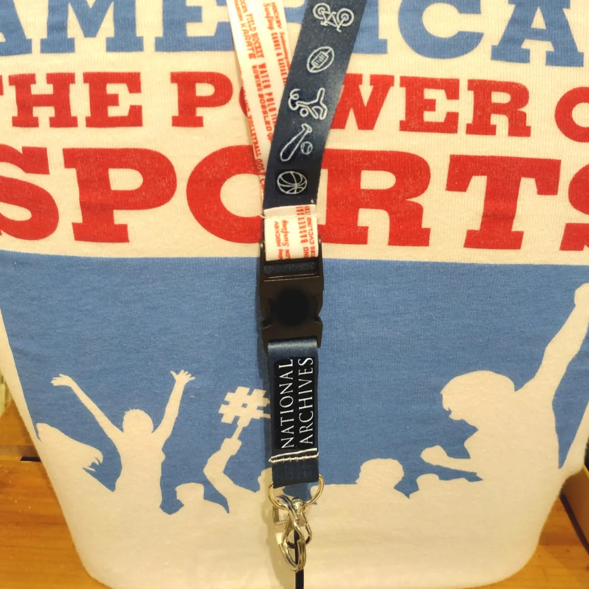 All American - The Power of Sports Lanyard