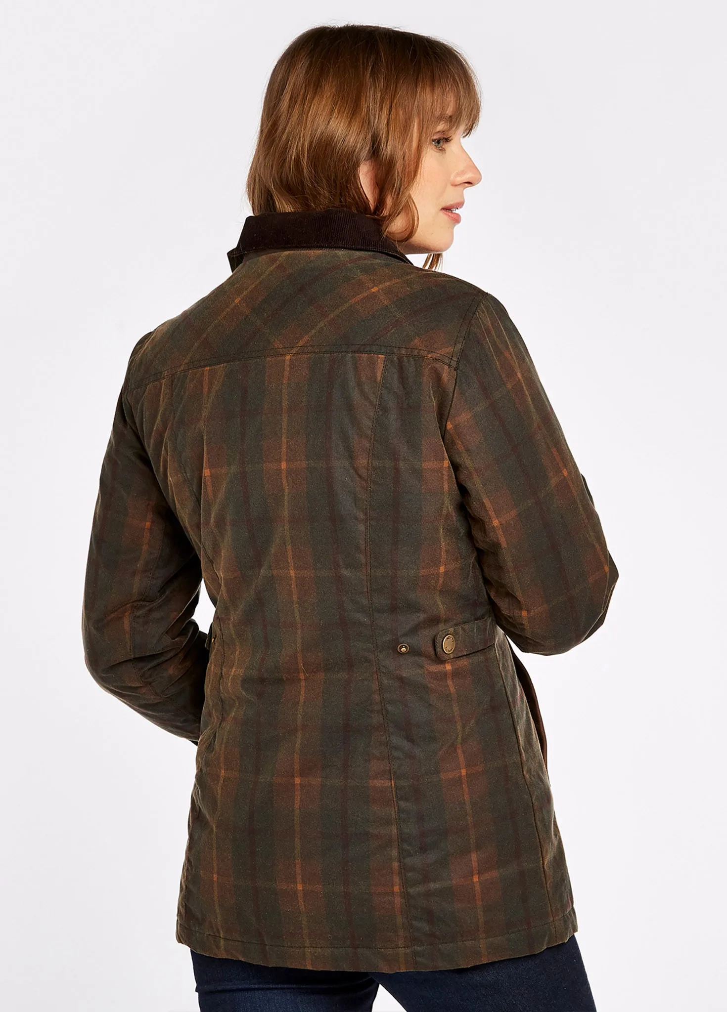 Annestown Wax Jacket - Hunter Brown