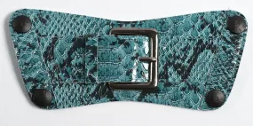 Belt - Turquoise Snakey