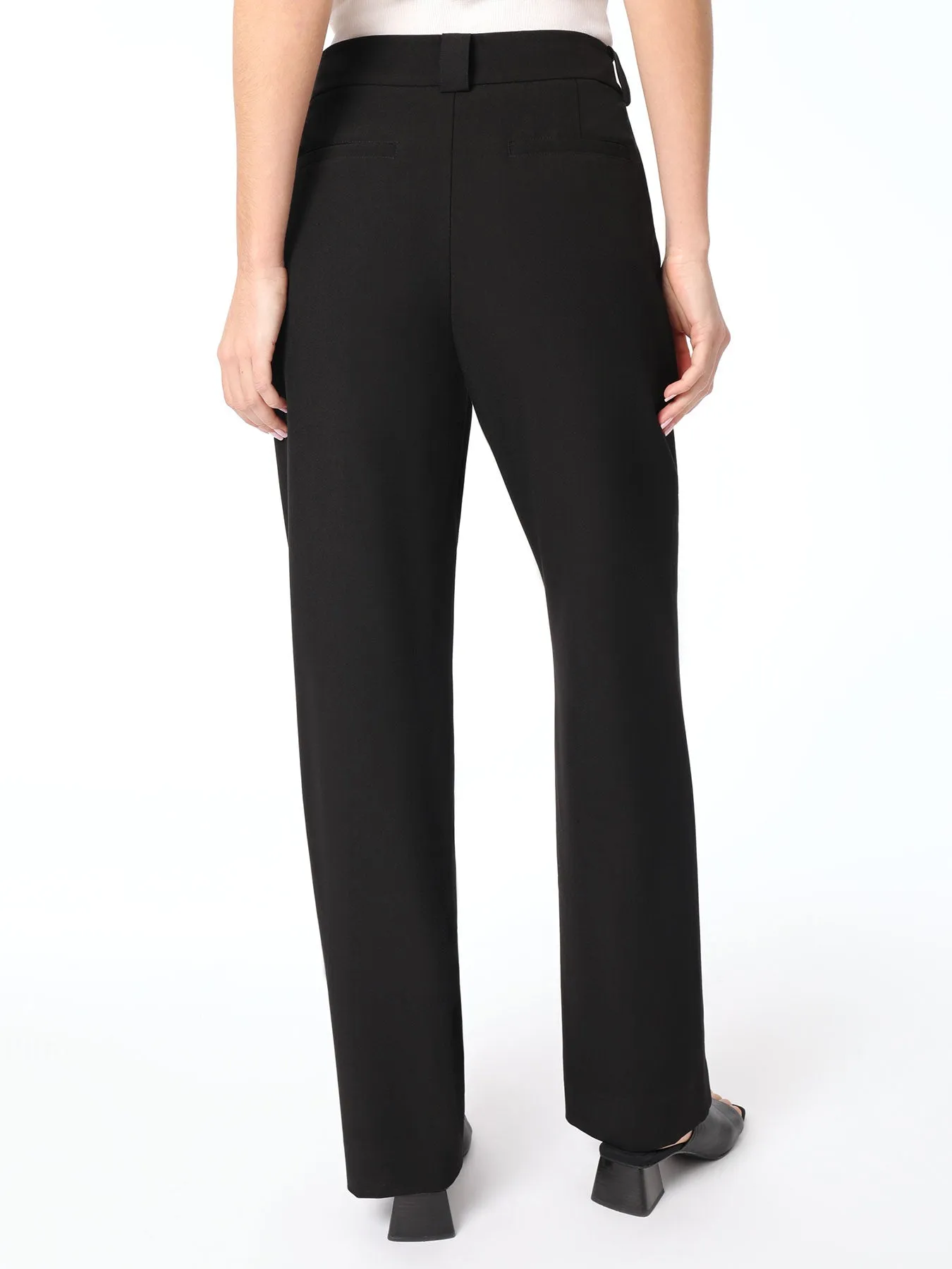 Bi-Stretch Straight Leg Pants