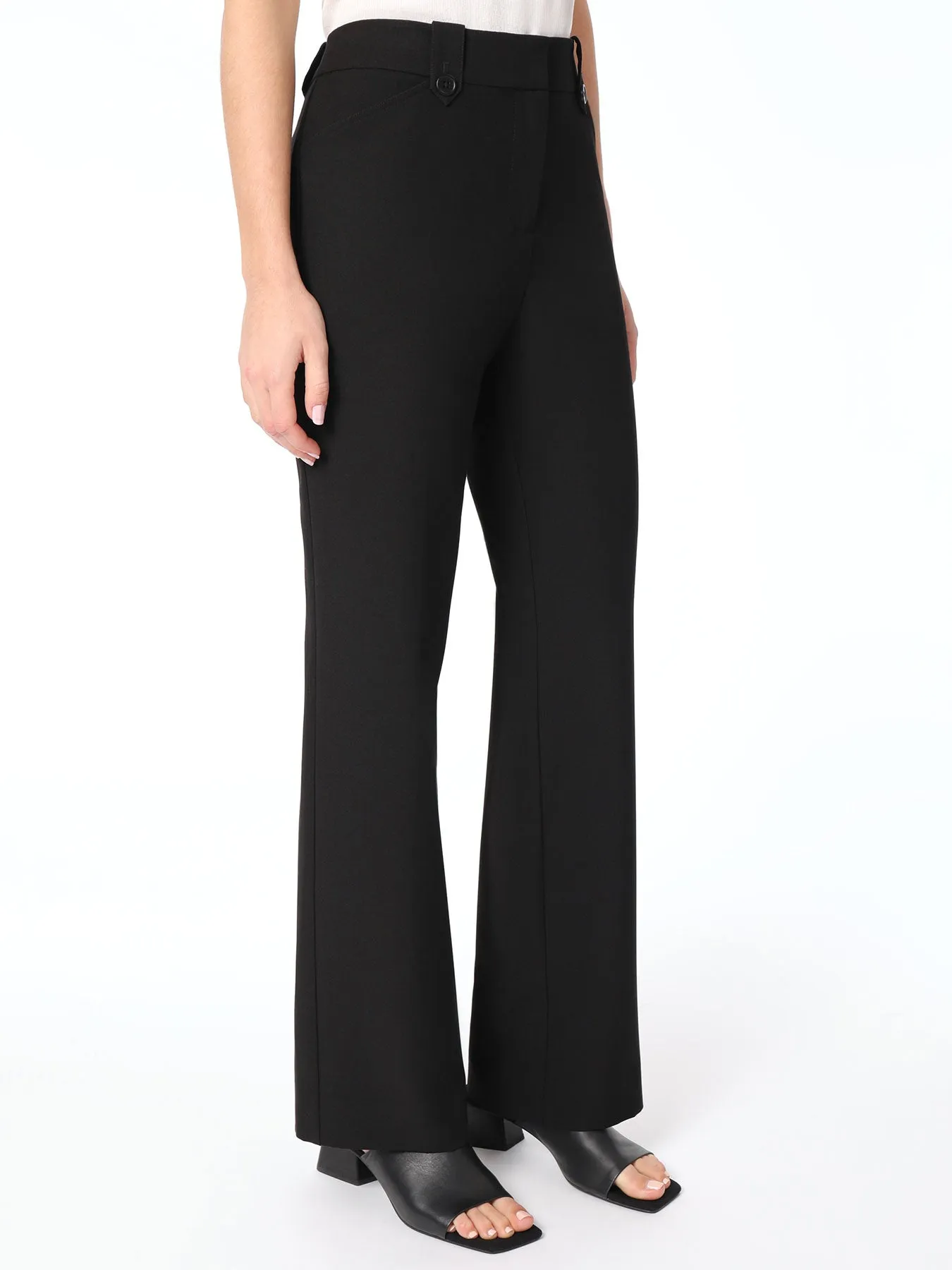 Bi-Stretch Straight Leg Pants