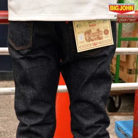 BIG JOHN "M1801" 17oz HEAVY GAUGE SLIM JEANS