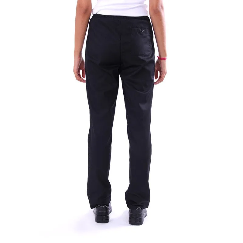 Black Rosace Women's Kitchen Trousers - ROBUR