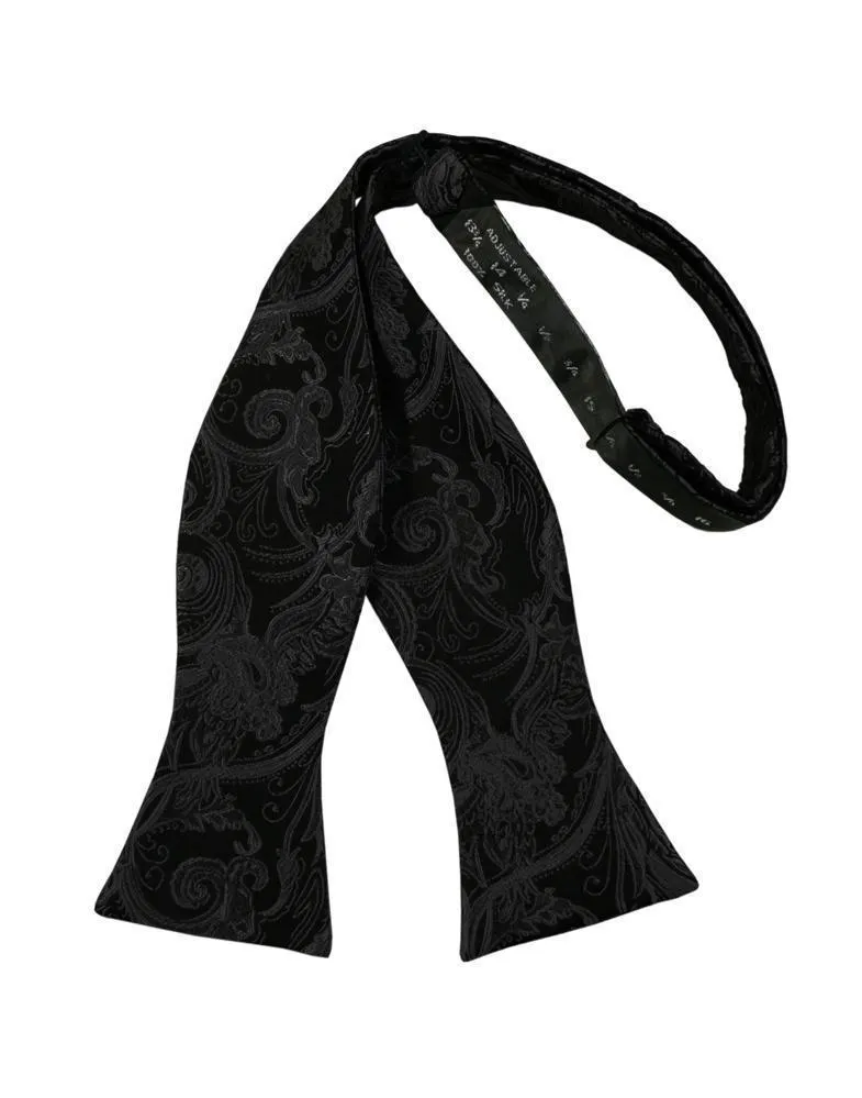 Black Tapestry Bow Tie