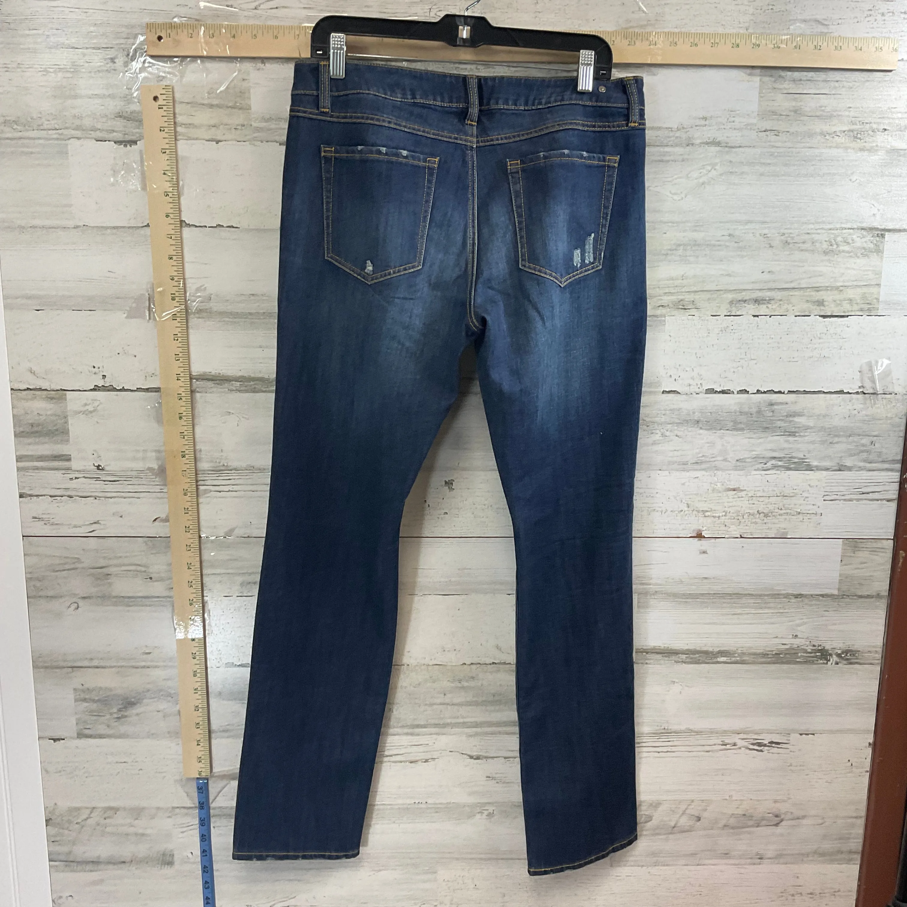 Blue Denim Jeans Boyfriend Cabi, Size 10