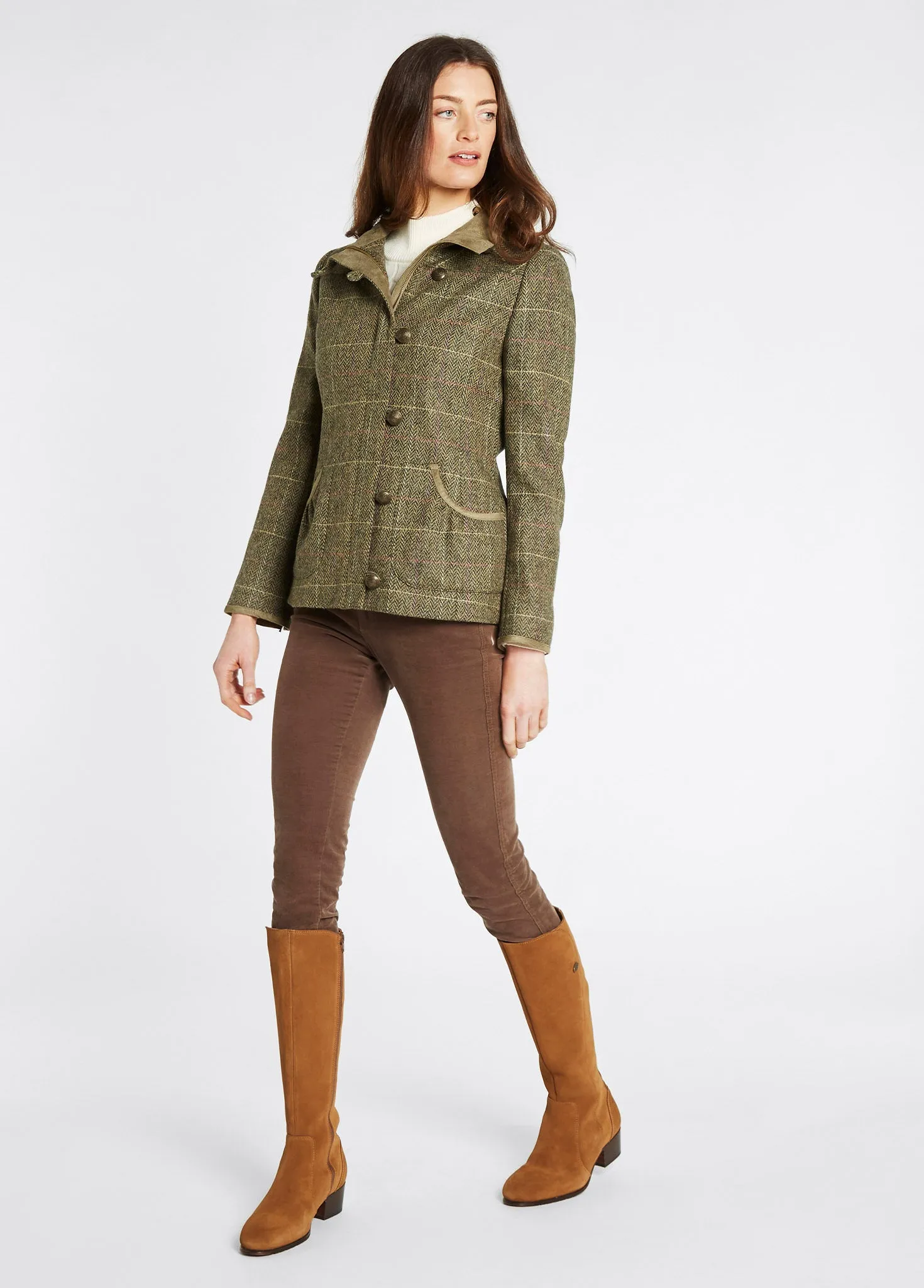 Bracken Tweed Jacket - Thistle