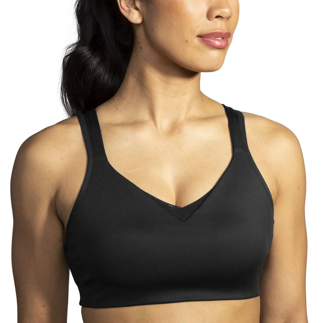 Brooks Convertible 2.0 Sports Bra (Womens) - Black