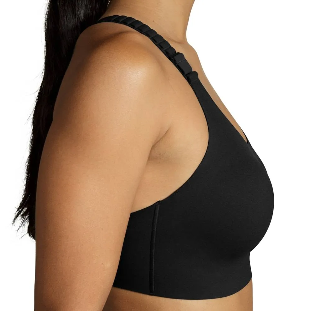 Brooks Racerback Run Bra 2.0 (Womens) - Black