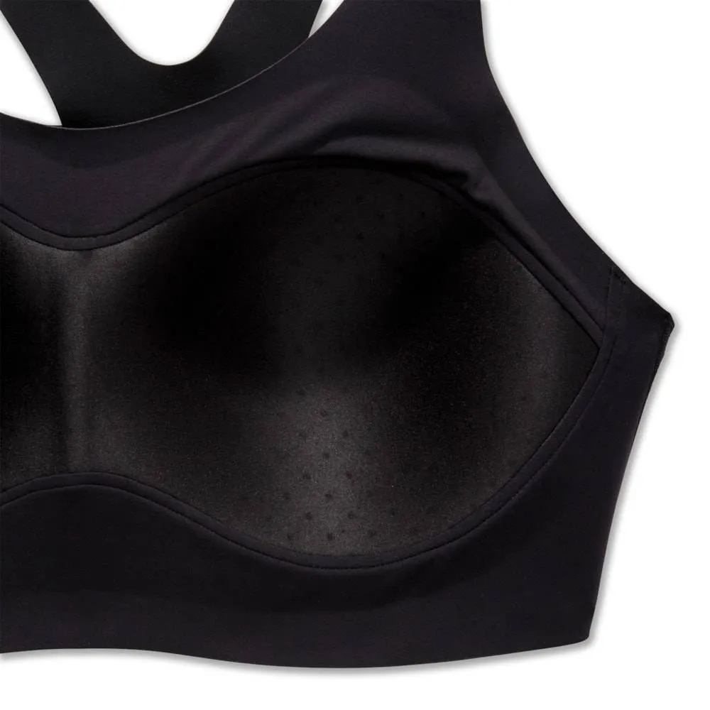 Brooks Racerback Run Bra 2.0 (Womens) - Black