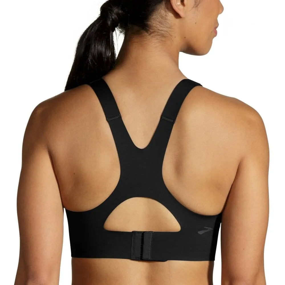 Brooks Racerback Run Bra 2.0 (Womens) - Black