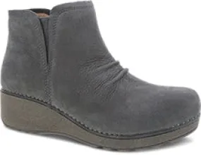 Caley Milled Nubuck Boot in Grey