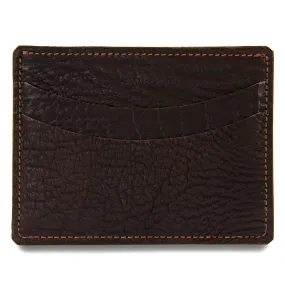 Card Holder in Brown Shark