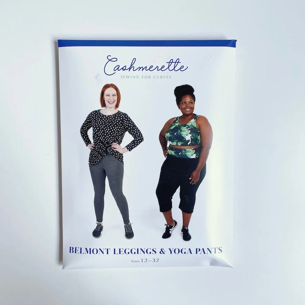 Cashmerette Patterns : Belmont Leggings & Yoga Pants