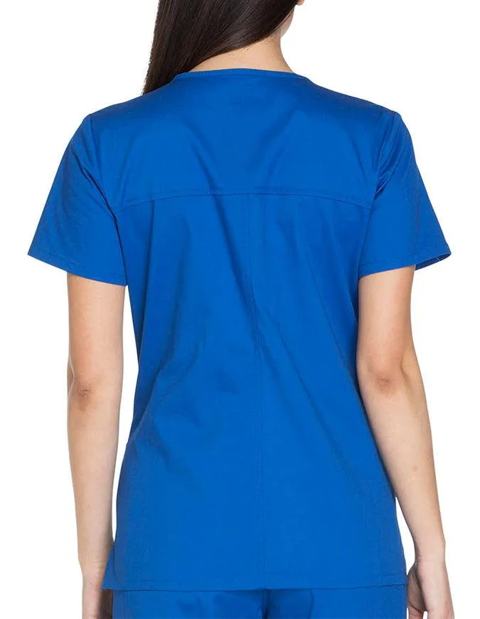 Cherokee Workwear Core Stretch Women's V-neck Basic Scrub Top