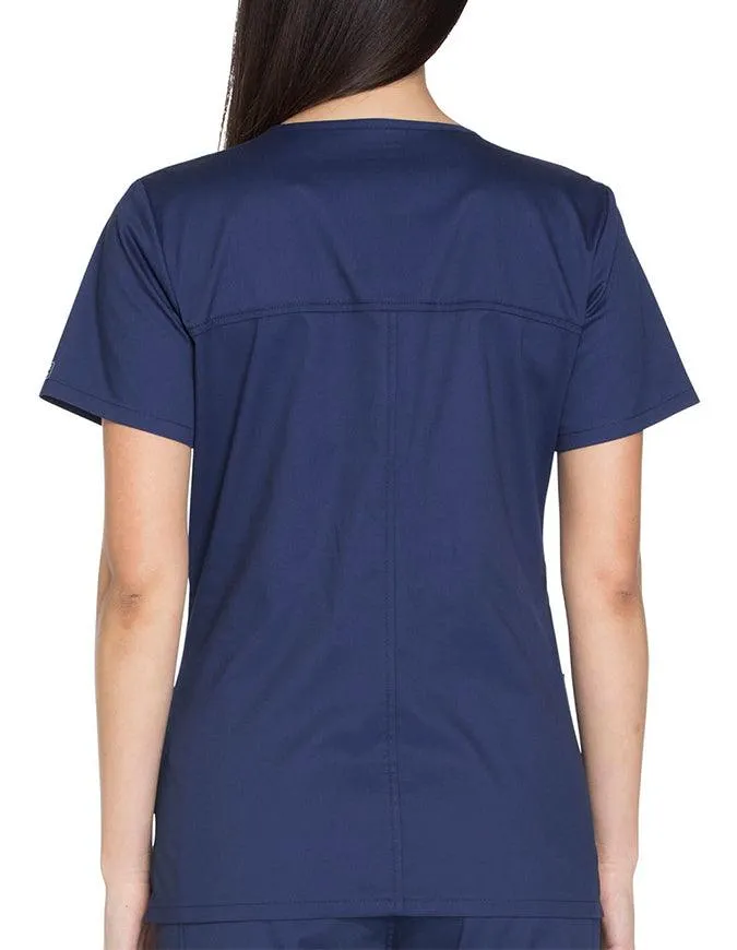 Cherokee Workwear Core Stretch Women's V-neck Basic Scrub Top