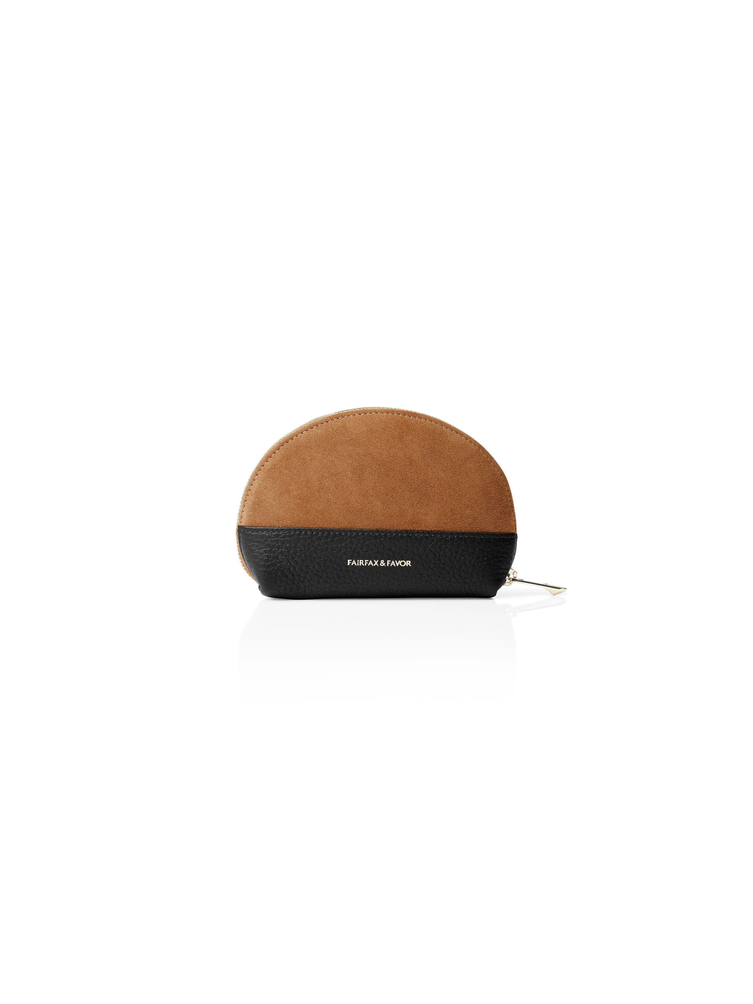 Chiltern Coin Purse - Tan & Black