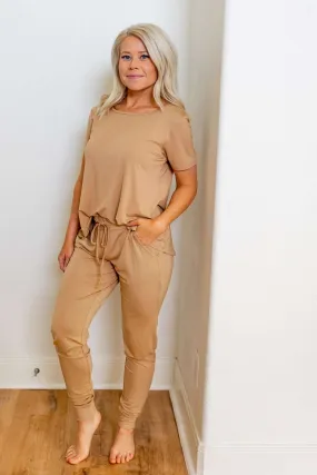 Coca Mocha Jogger Style PJ Pants