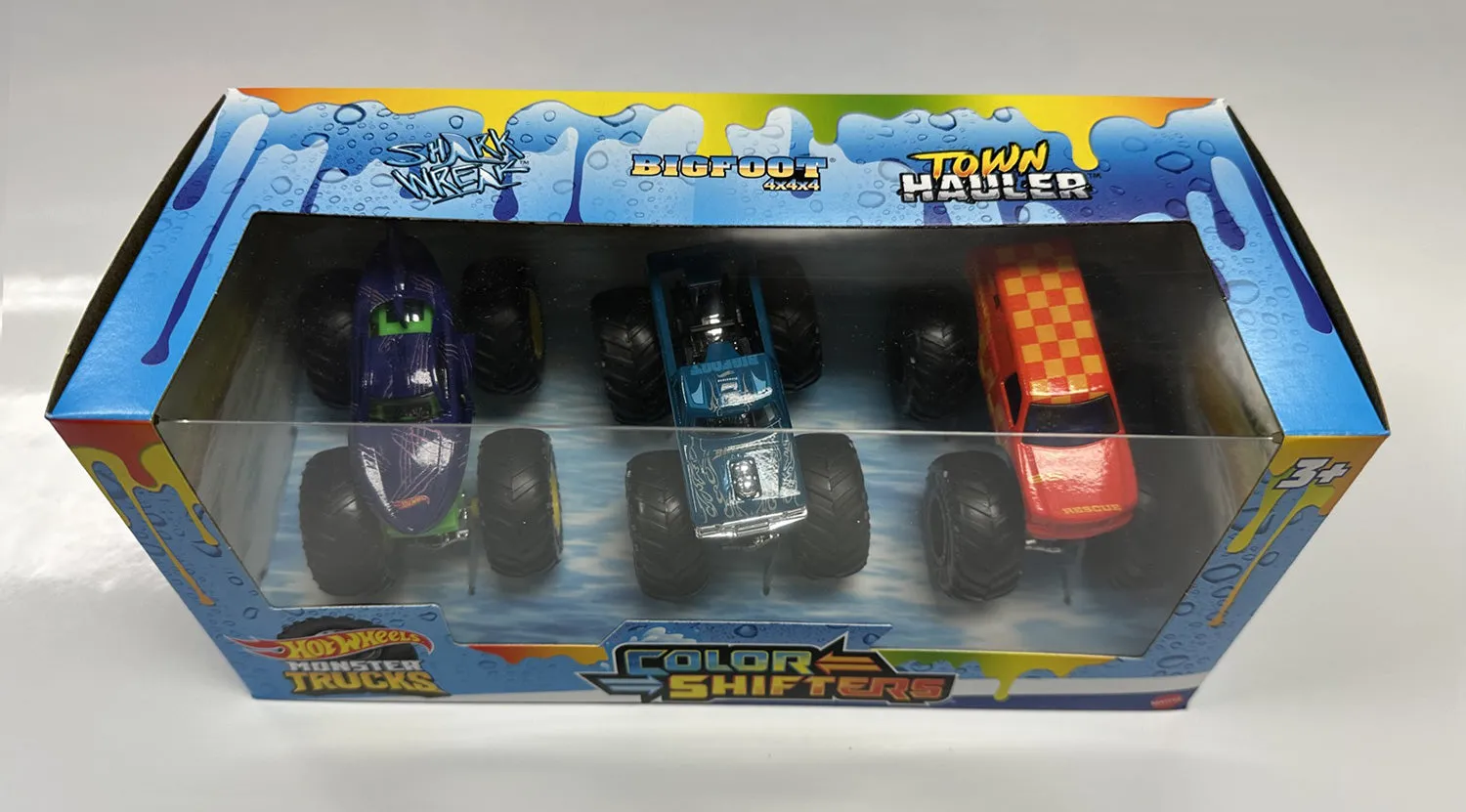 Color Shifters Hot Wheels 3-Pack With BIGFOOT