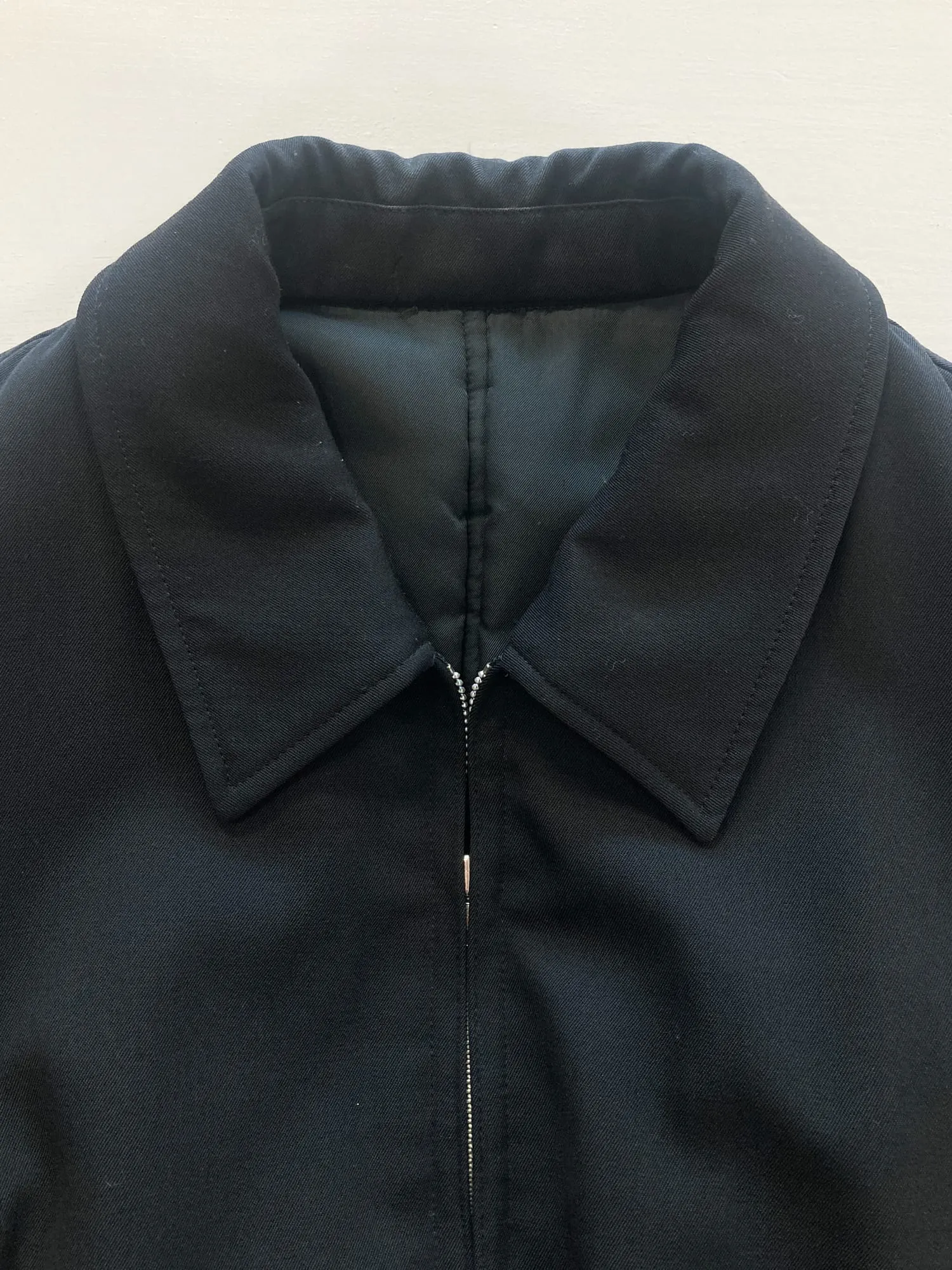 Comme des Garcons Homme winter 1991 black wool padded jacket - M