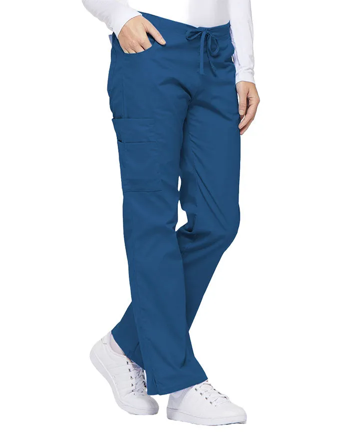 Dickies 30.5 Inch EDS Women's Drawstring Cargo Scrub Pant