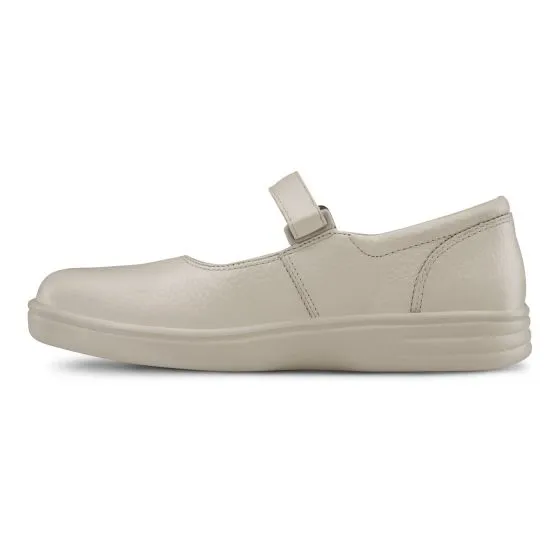 Dr. Comfort Women's Diabetic Casual Shoe - Merry Jane - Light Beige