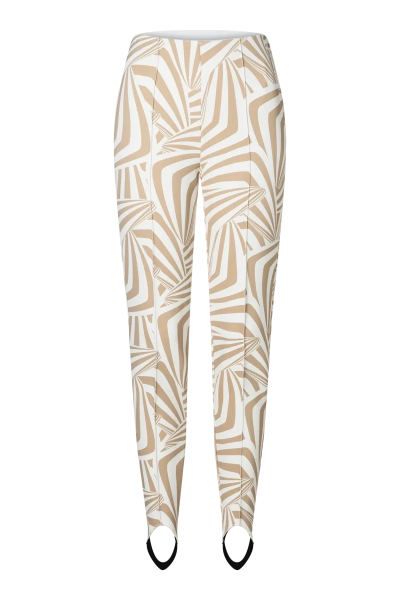 Elaine Geo Print Stretch Ski Pants