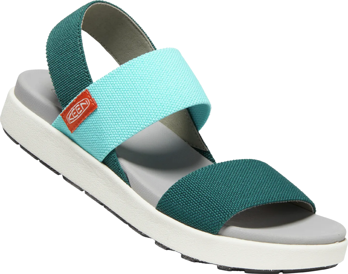 Elle Backstrap Sandal in Sea Moss/Ipanema