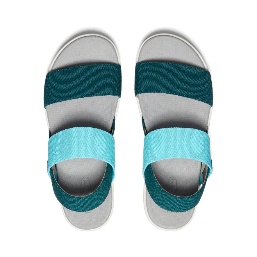 Elle Backstrap Sandal in Sea Moss/Ipanema