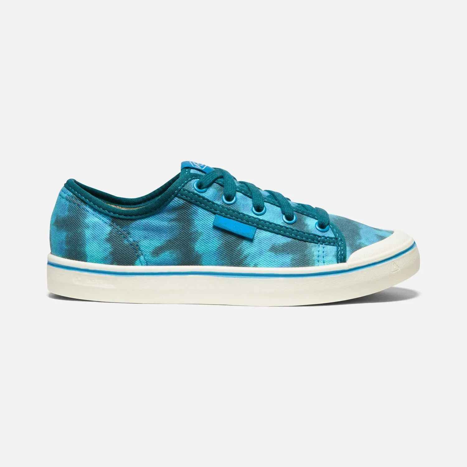 Elsa Canvas Retro Sneaker in Sea Moss Tie Dye CLOSEOUTS