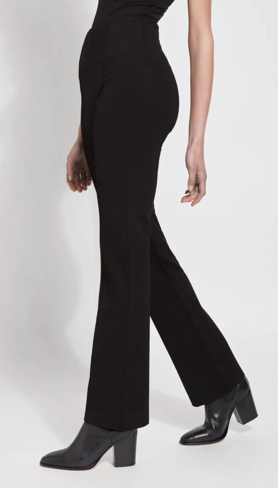 Elysse Wide Leg Pant in Black