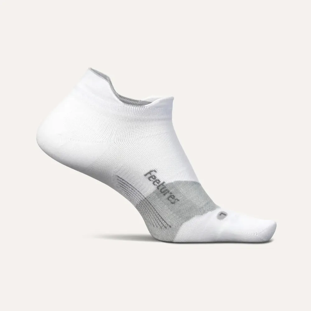 Feetures Elite Ultra Light No Show Tab - White