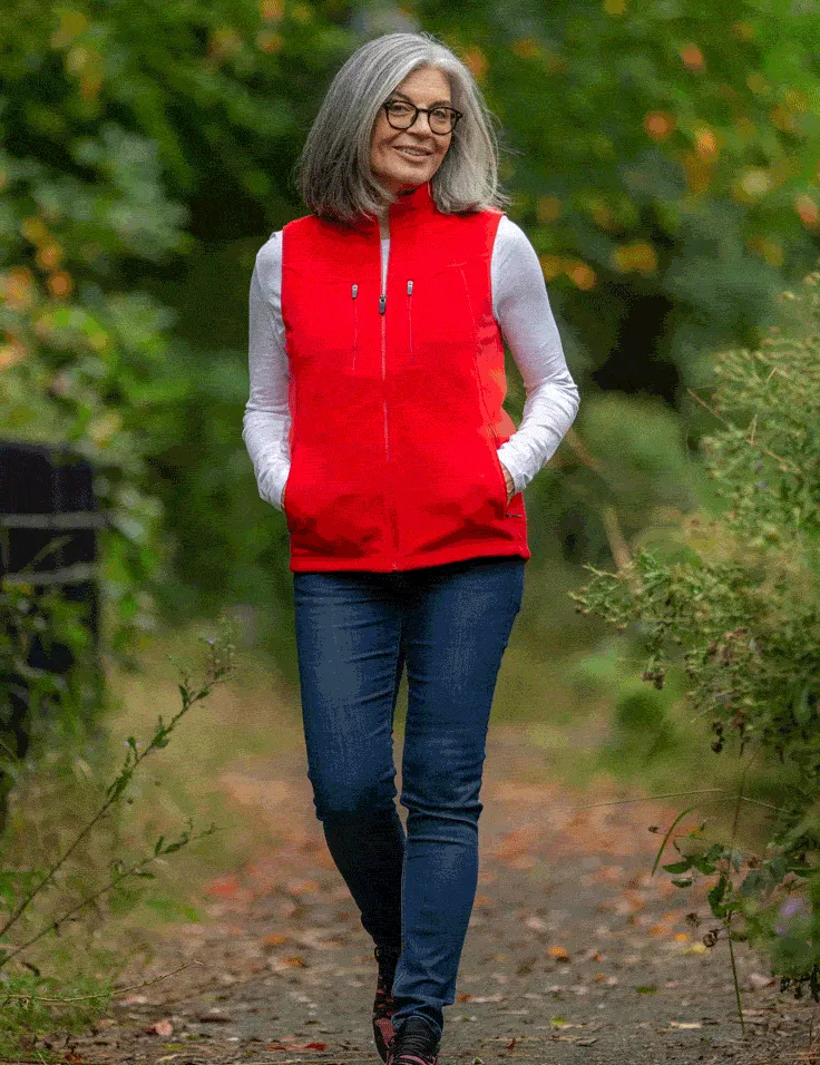 Fireside Fleece Vest-Women's