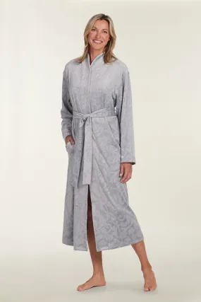 Fleece Long Wrap Robe | Clearance only