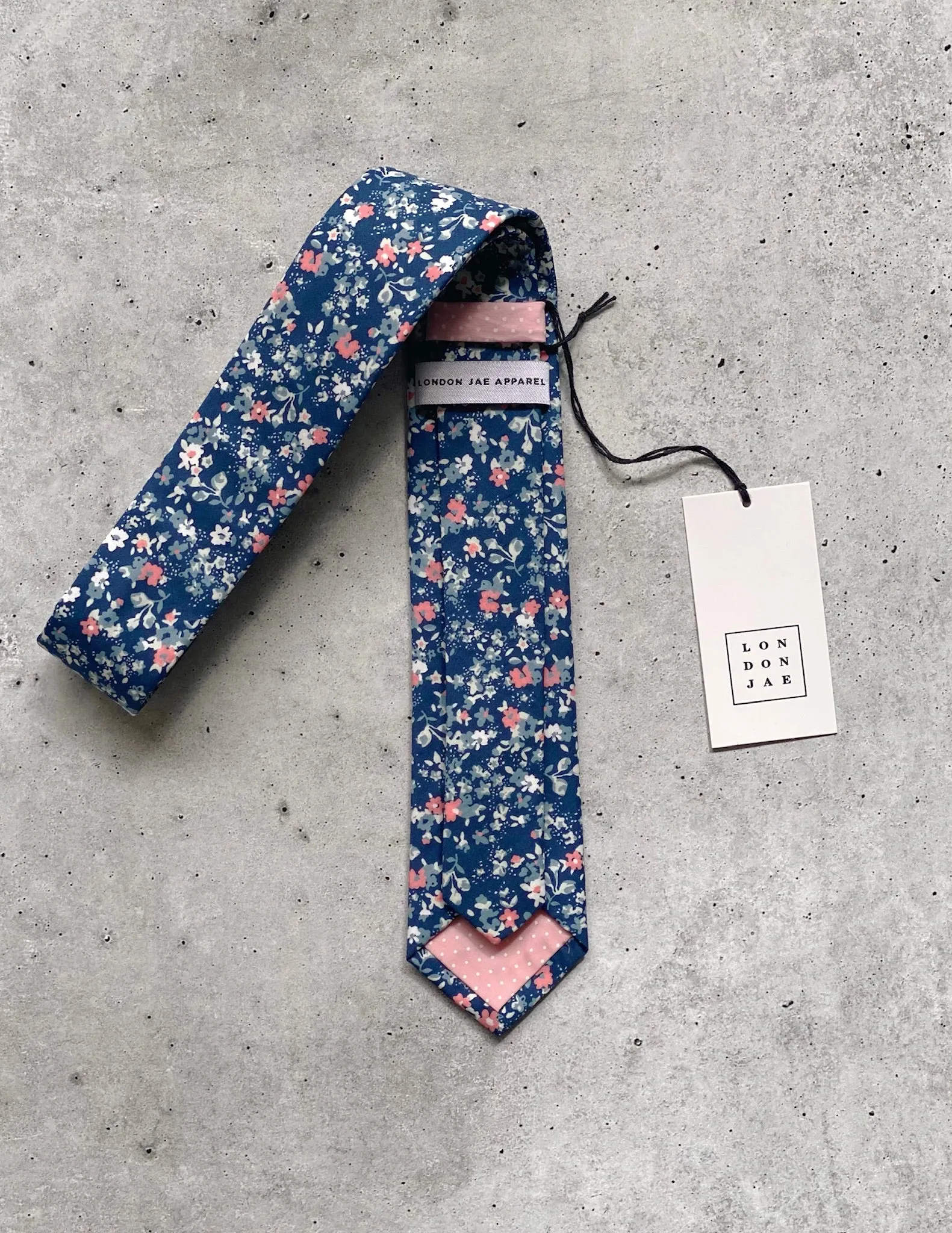 Garfield Cotton Floral Neck Tie