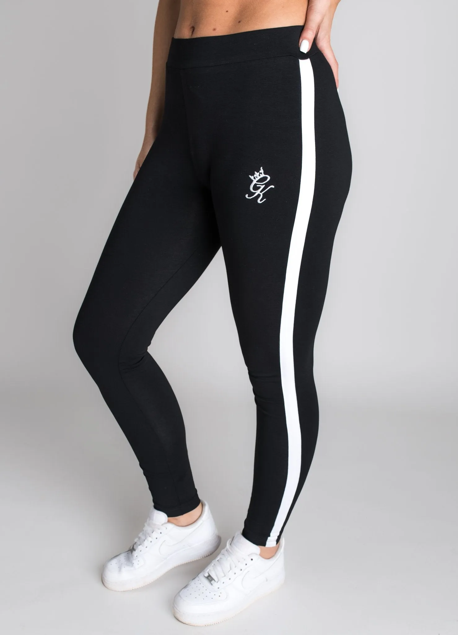 GK Linear Legging - Black/White