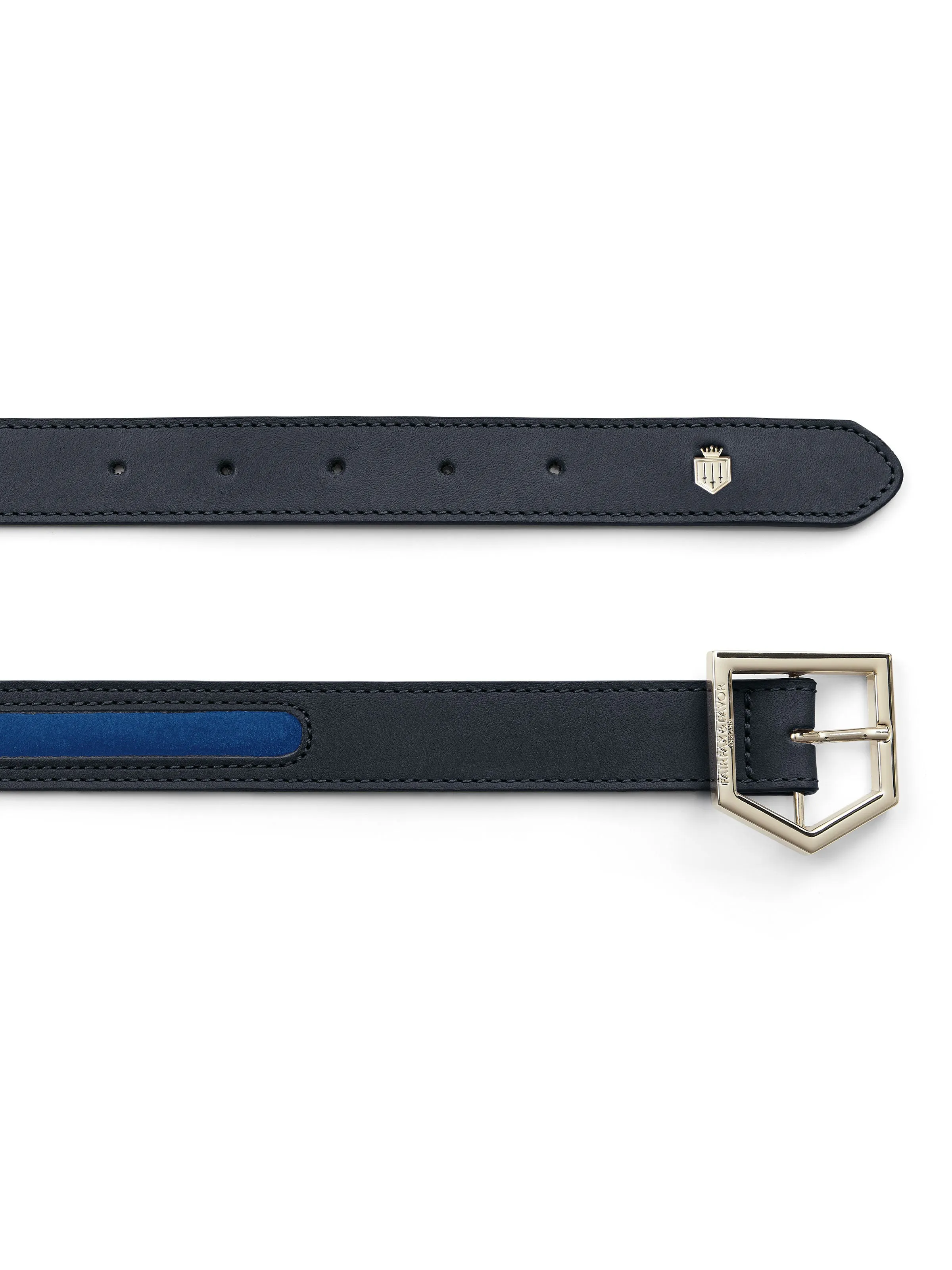 Hampton Belt - Porto Blue & Navy Leather