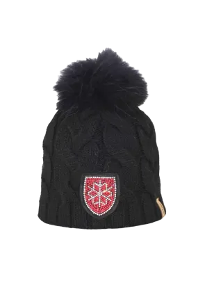 Highline Rhinestone Crest Wool Hat