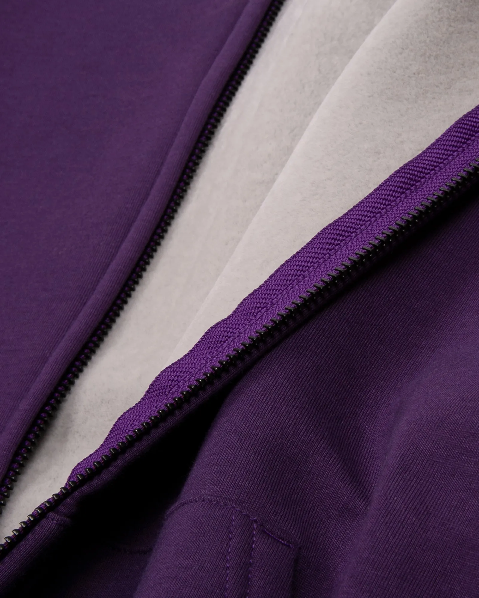 Hoodie Poly Fleece - Lavender