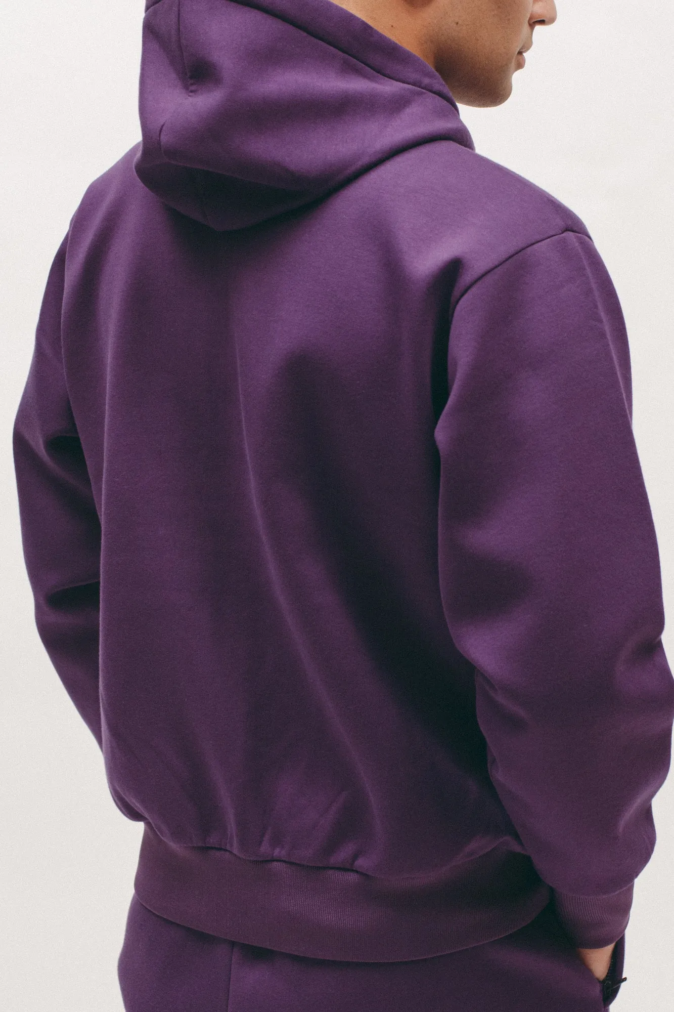 Hoodie Poly Fleece - Lavender