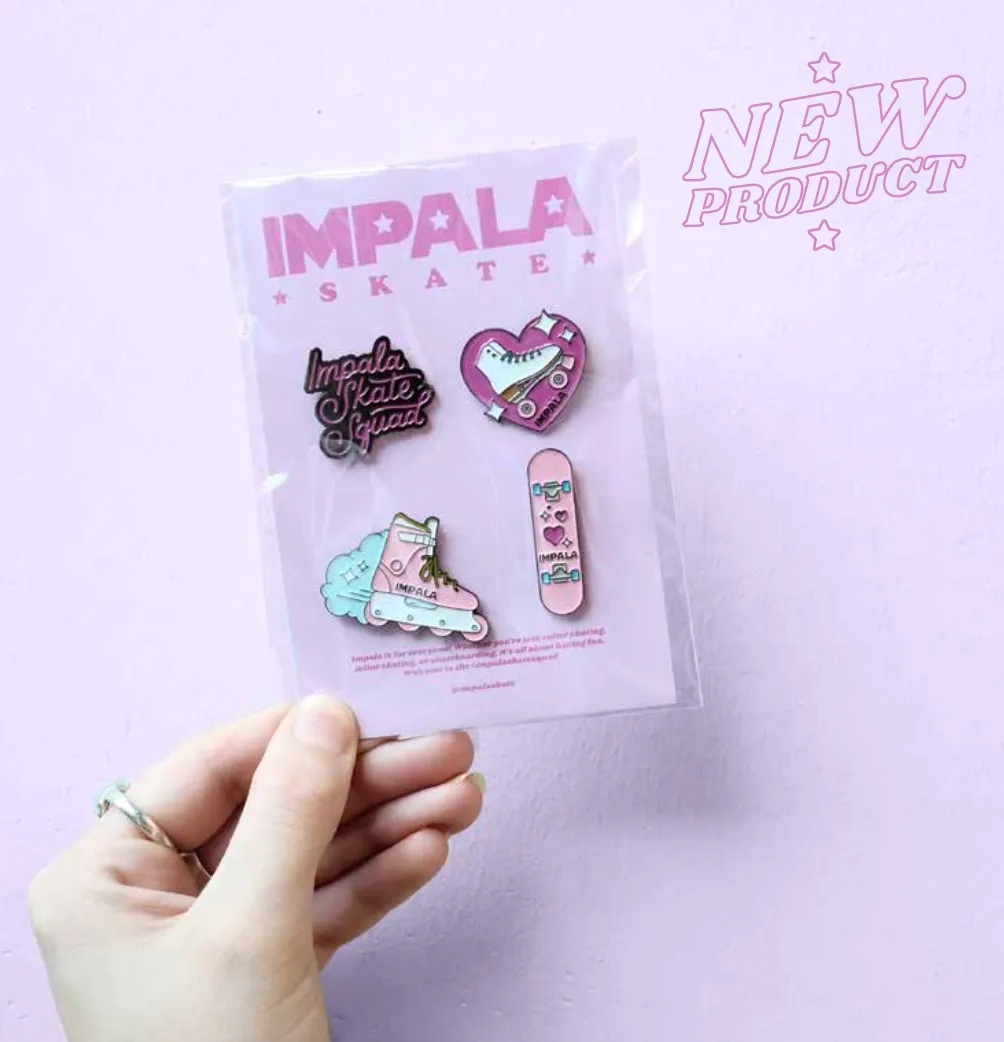 Impala - 4 pack enamel pin set