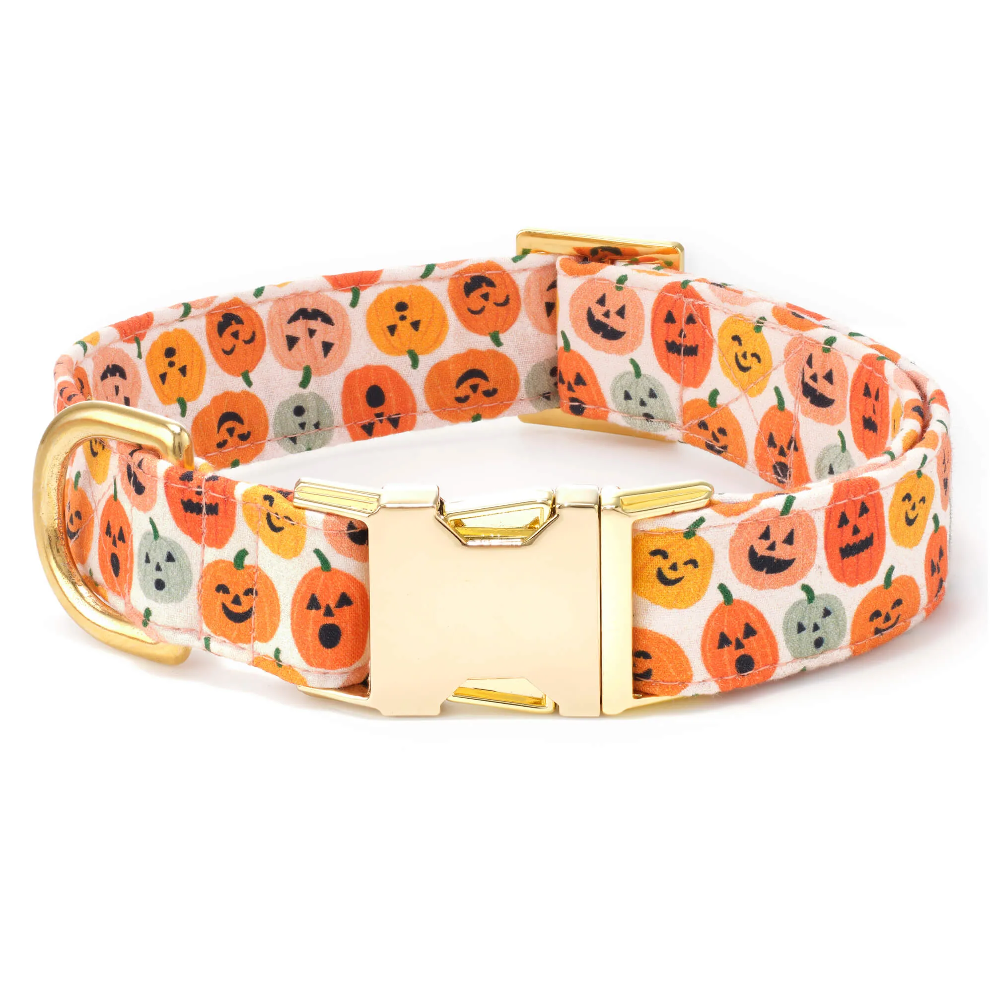 Jack-o’-Lanterns Bow Tie Collar