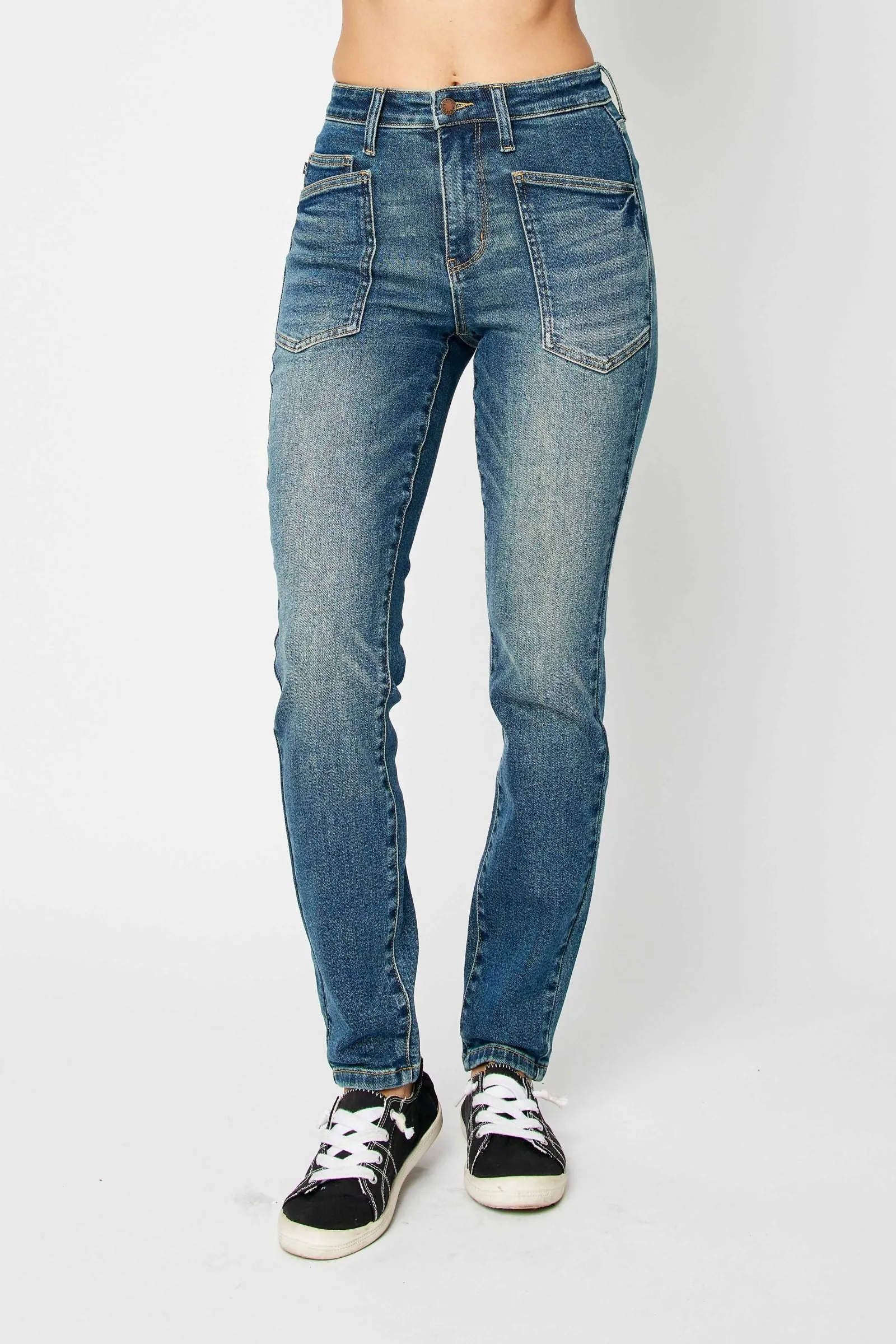 Judy Blue High Waist Relaxed Fit Classic Jeans