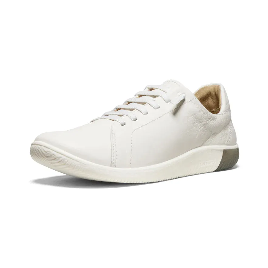 KNX Leather Sneaker in Star White/Star White