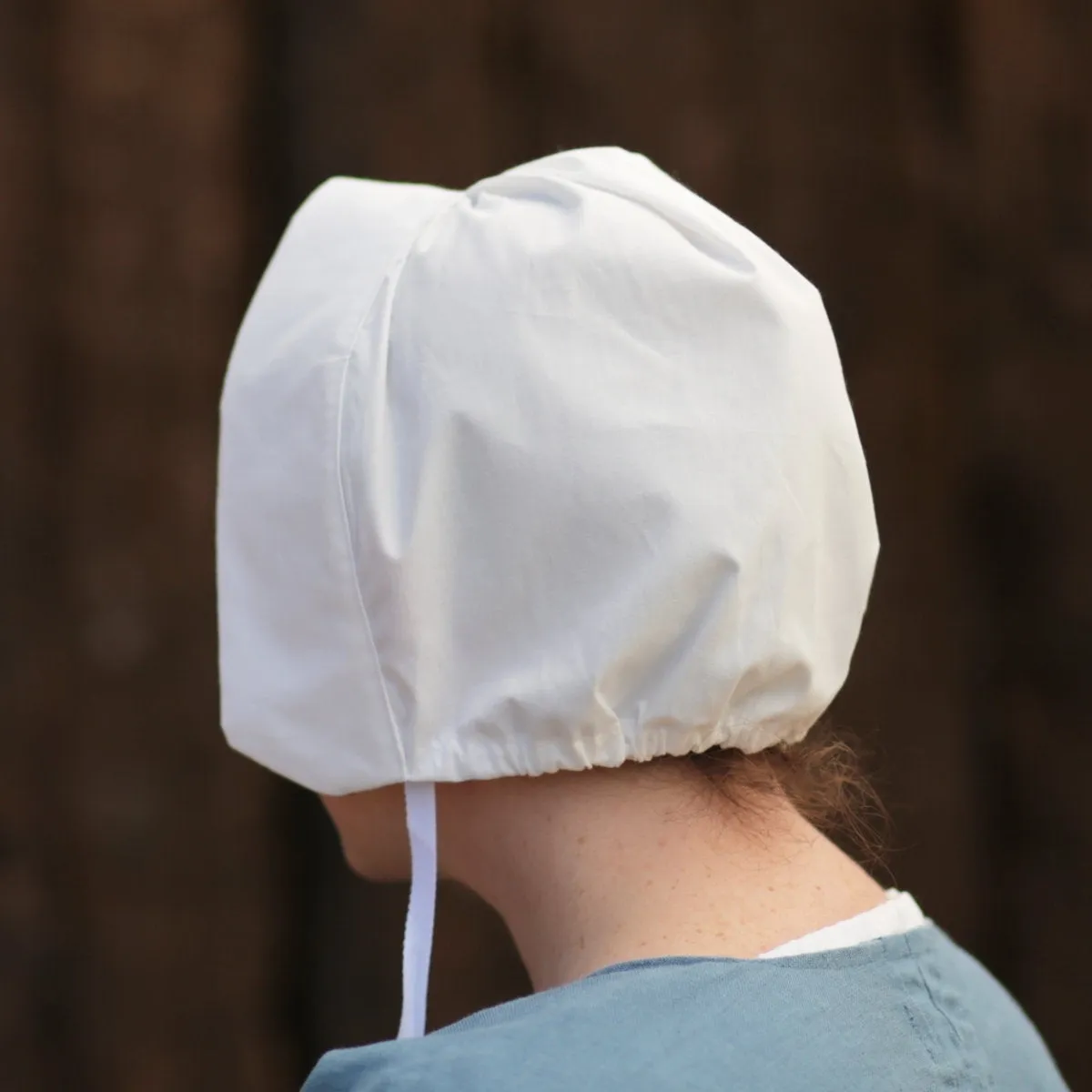 Ladies’ Colonial Cap - White Cotton