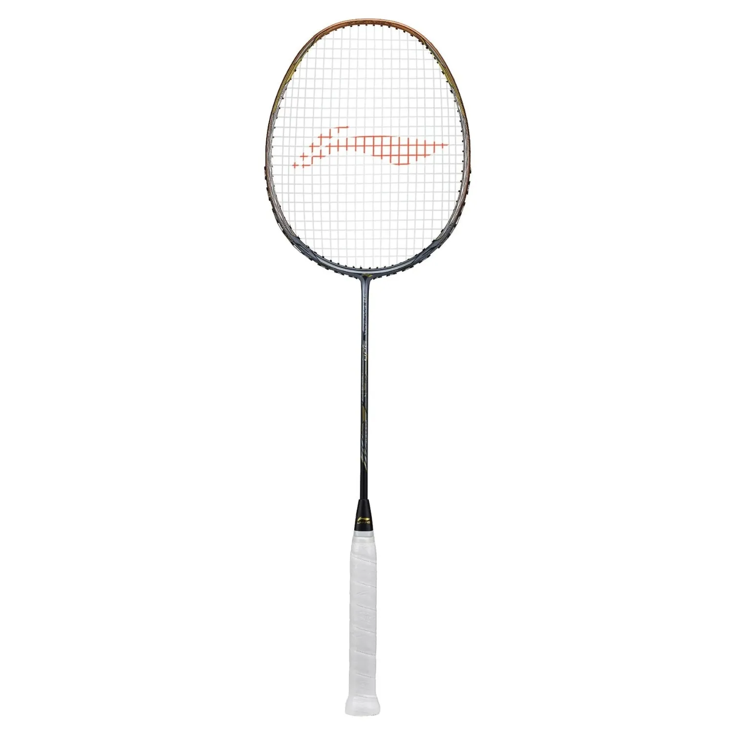 Li-Ning 3D Calibar 900 Professional Badminton Racquet, Gold/Grey