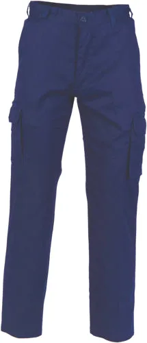 Lightweight Cotton Drill Cargo Work Pants 3316