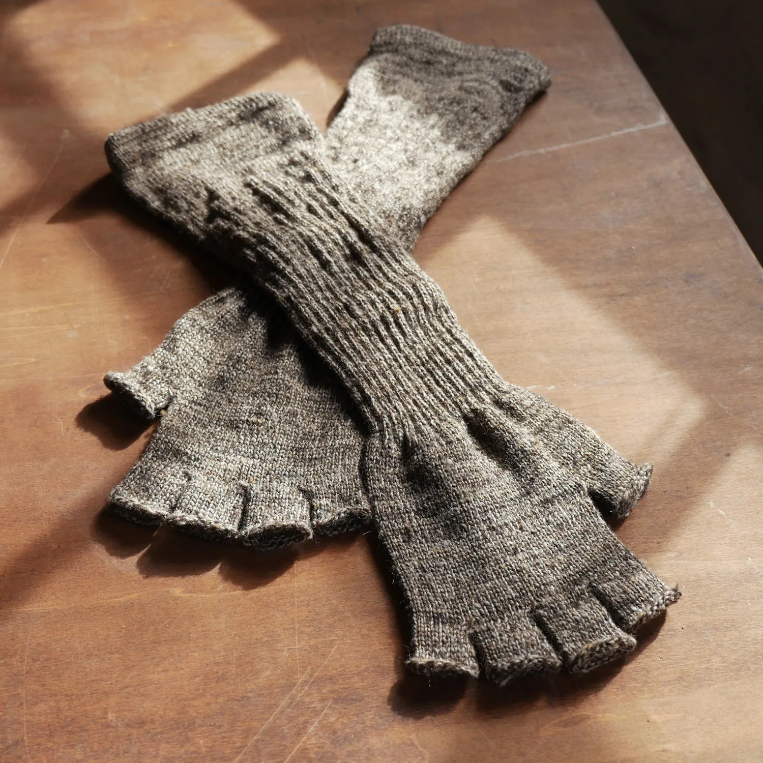 Long Fingerless Gloves